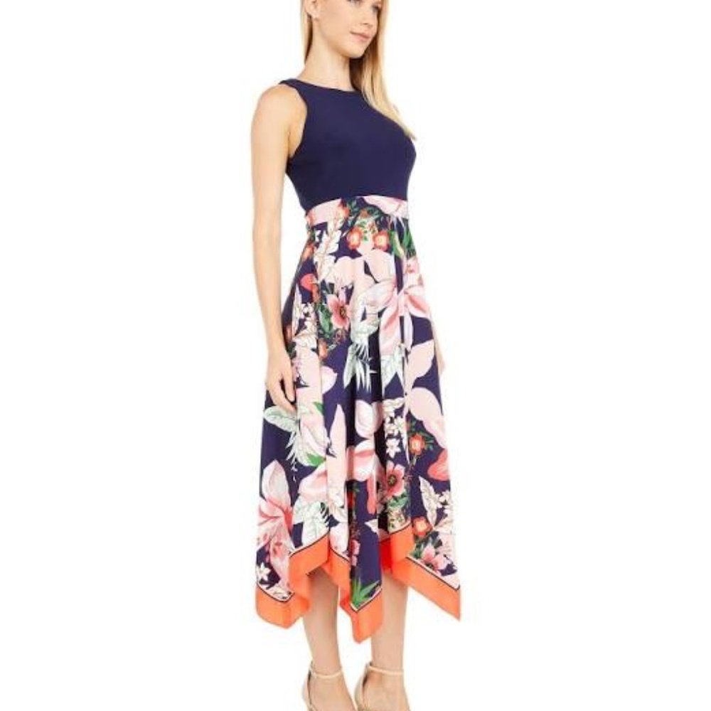 Vince Camuto Handkerchief Hem Dress